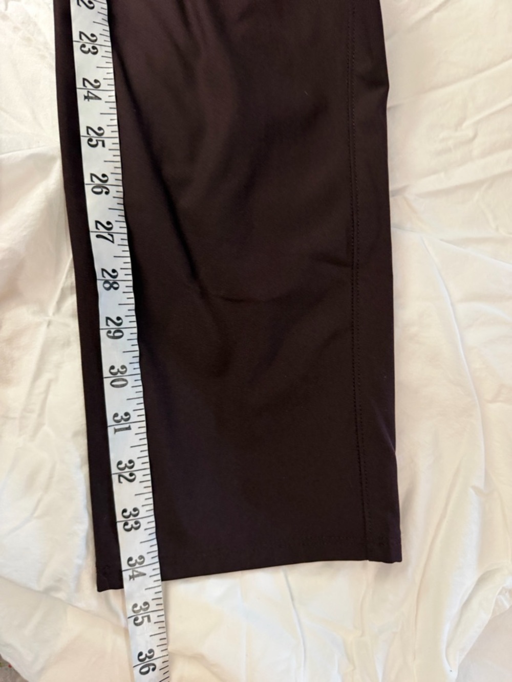 VUORI Men's Meta Athletic Slim Fit Pants Chestnut Eggplant 34 L LONG - Picture 13 of 15